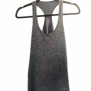 Lululemon Cool Racerback Blue/Black print